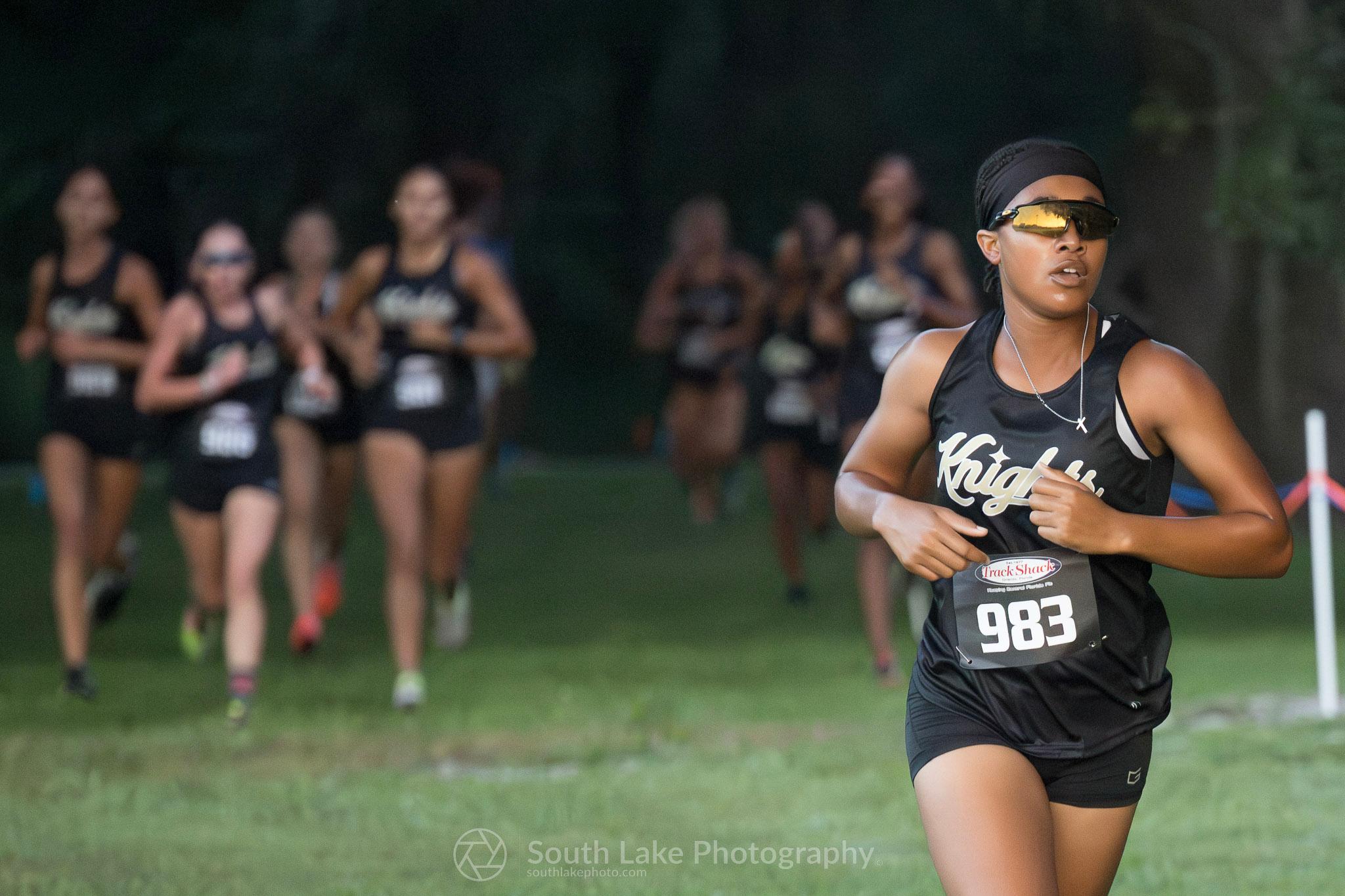 Veronica leading the pack