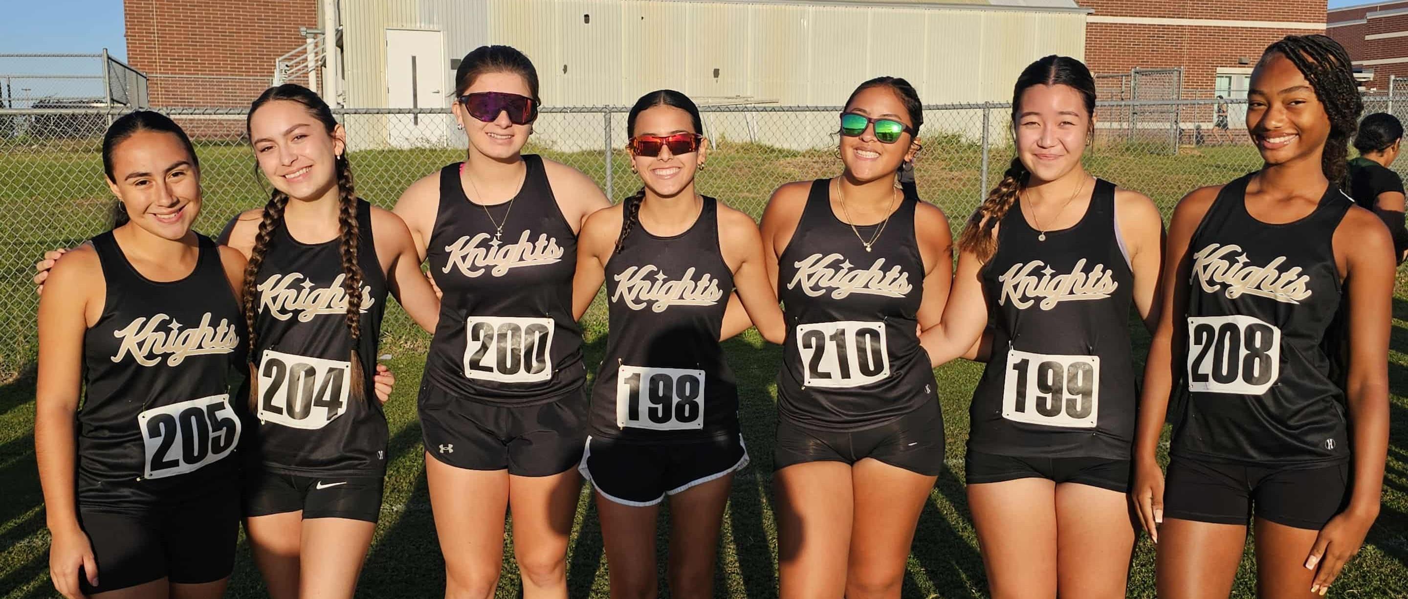 JV Team at Start Line