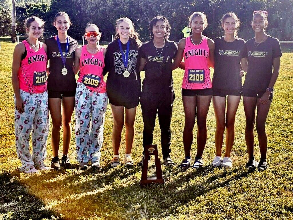 Team with runner up trophy